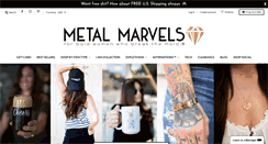 Desktop Screenshot of metalmarvels.com